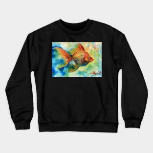 Fish painting Crewneck Sweatshirt